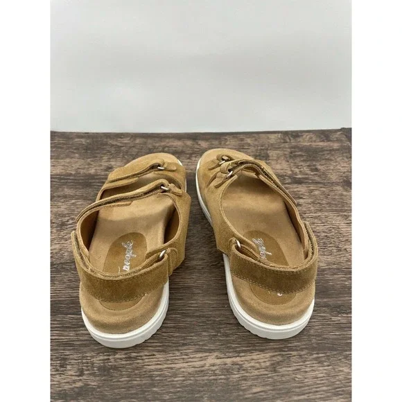 Free People New Moon Suede Open Toe Sandals - Picture 7 of 10